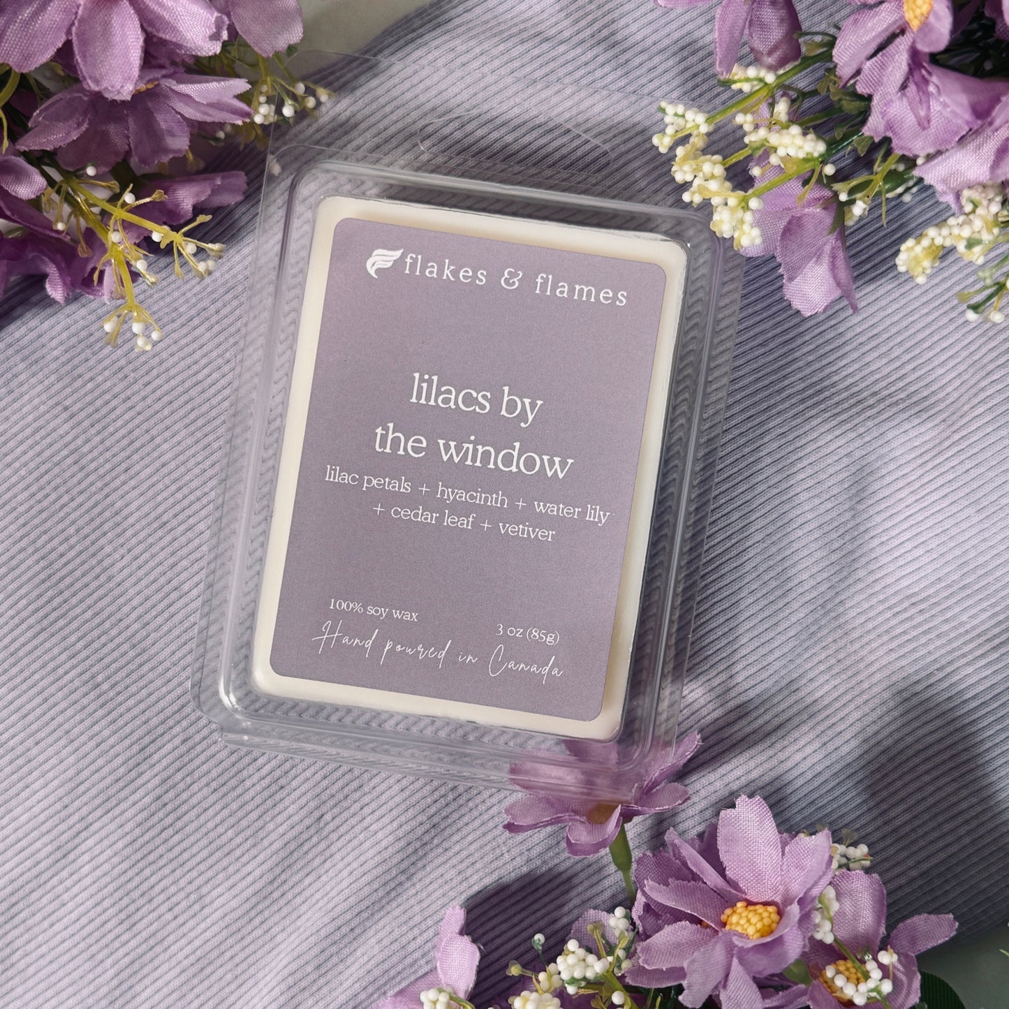 lilacs by the window