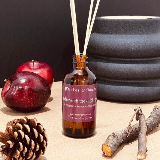 underneath the apple tree