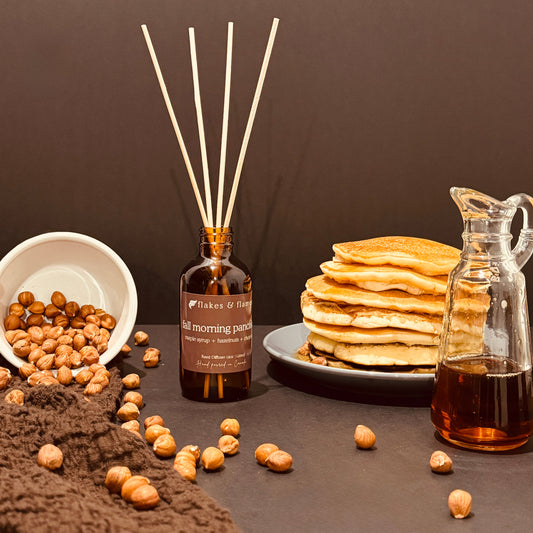 fall morning pancakes