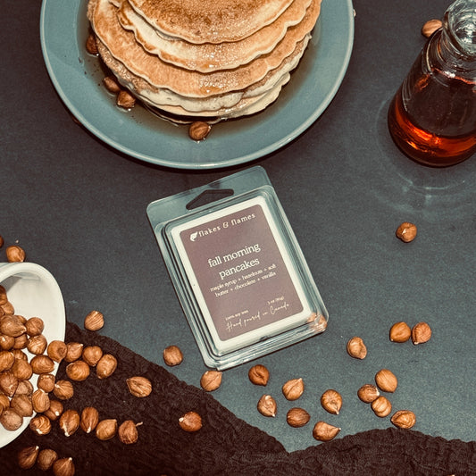 fall morning pancakes