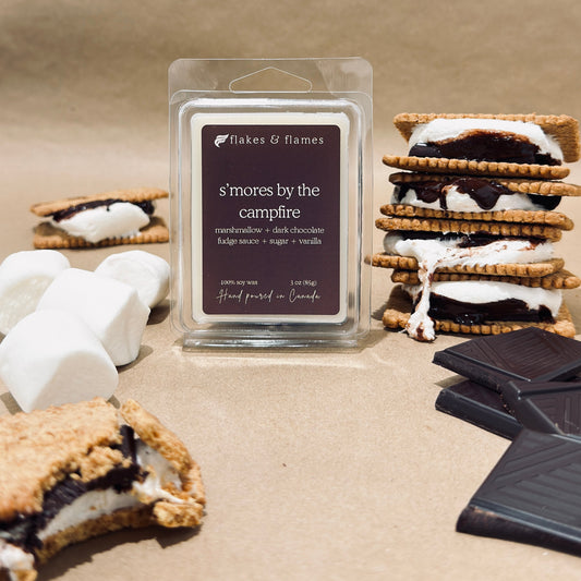 s'mores by the campfire