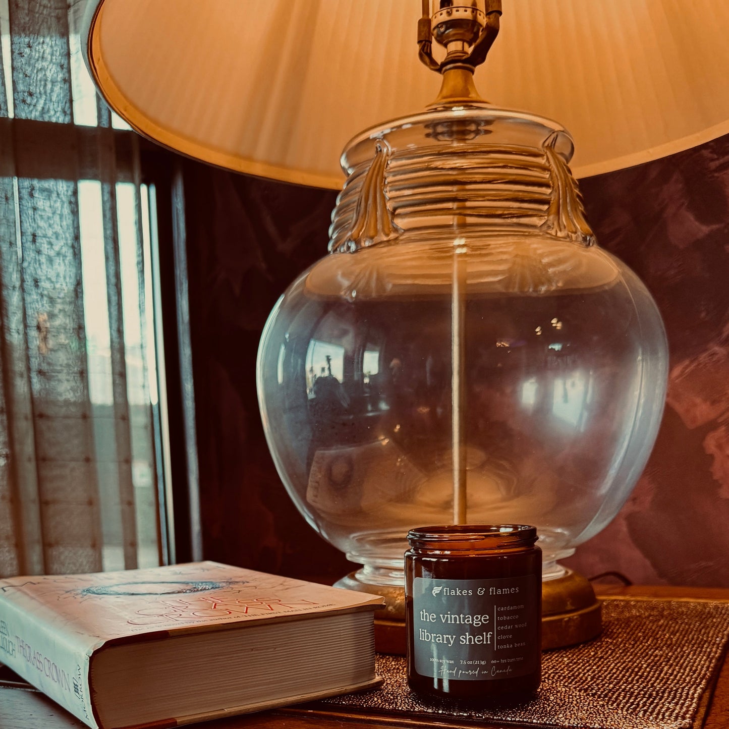 the vintage library shelf