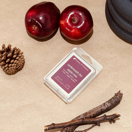 underneath the apple tree