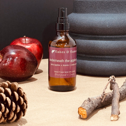 underneath the apple tree