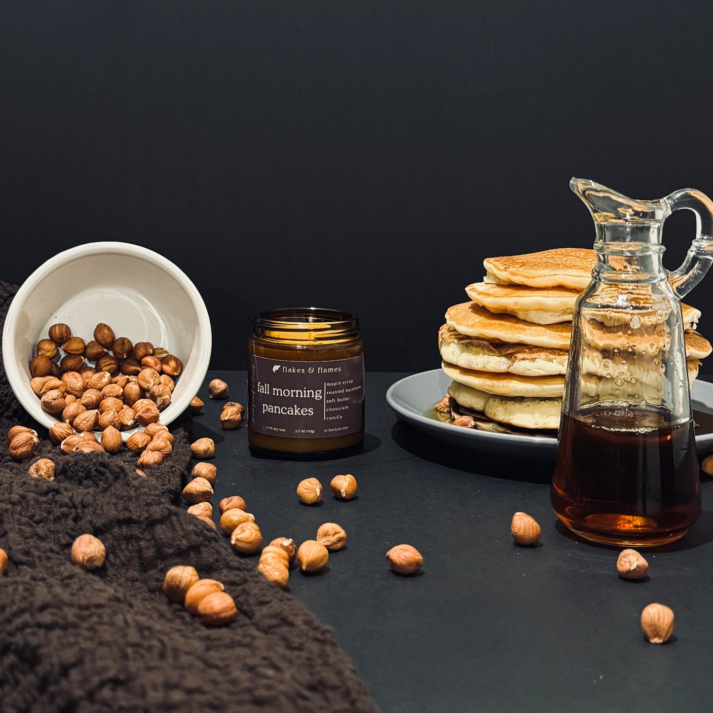 fall morning pancakes
